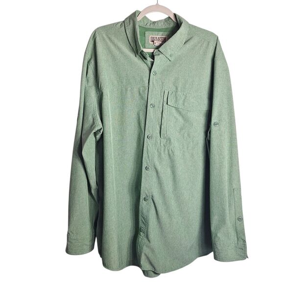 Duluth Trading Co. Mens Button Down Shirt Relaxed Fit Long Sleeve Vented XL - Picture 1 of 10
